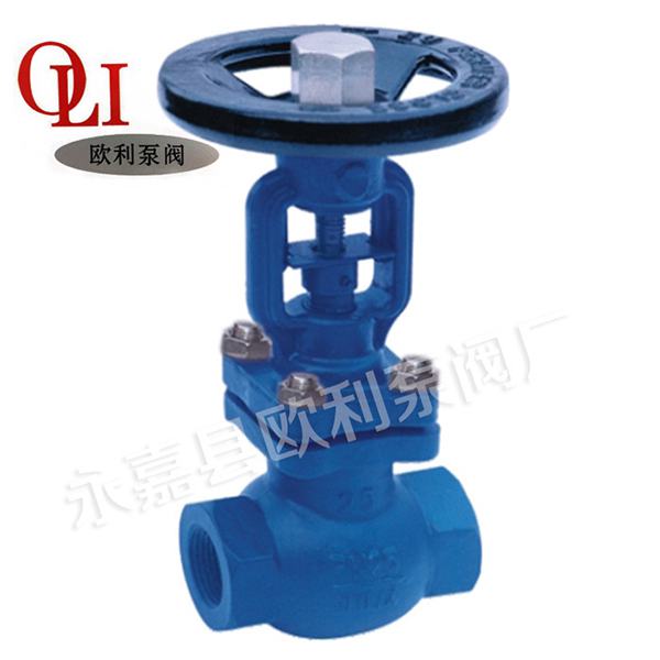 丝扣波纹管截止阀